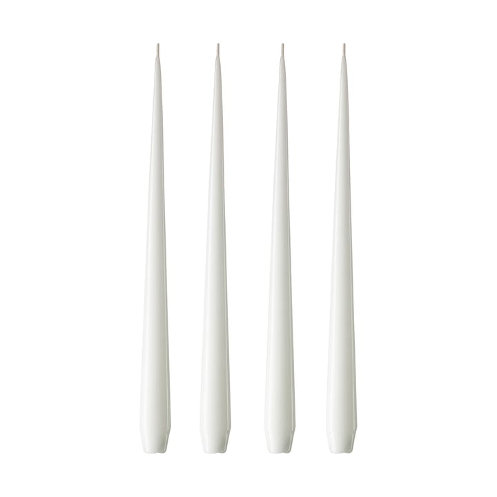 Vela ester & erik 4 un. brilhante - pure white, 42 cm - Ester & erik