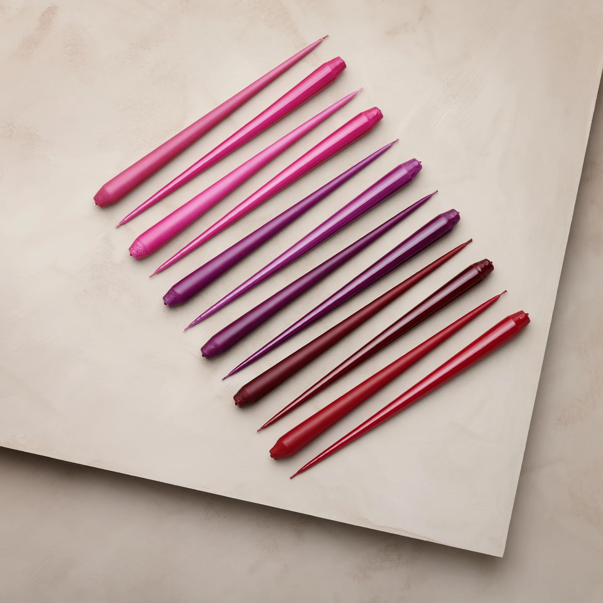 Vela ester & erik 4 un. brilhante, Wine, 32 cm ester & erik