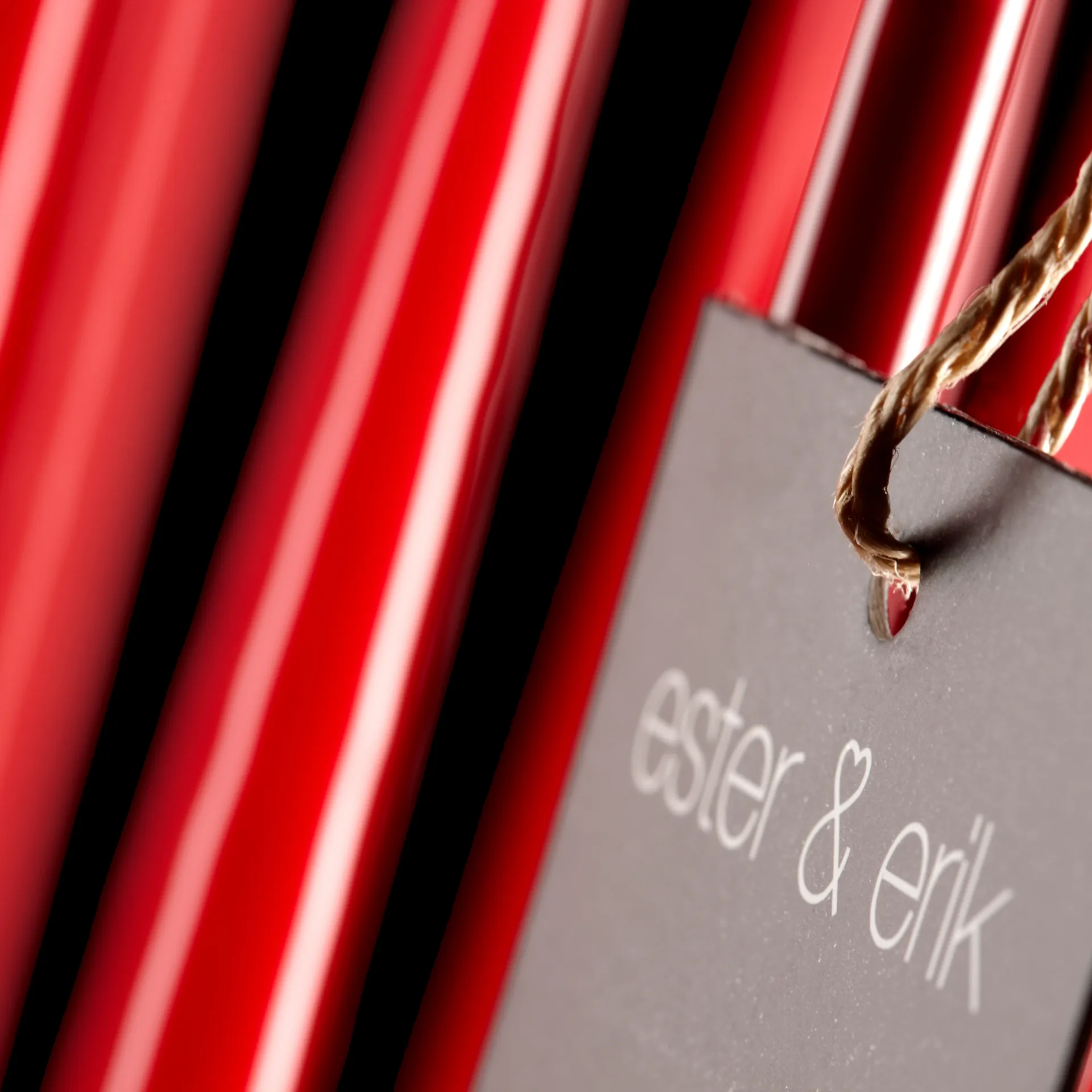 Vela ester & erik 4 un. brilhante, winter berry, 32 cm ester & erik