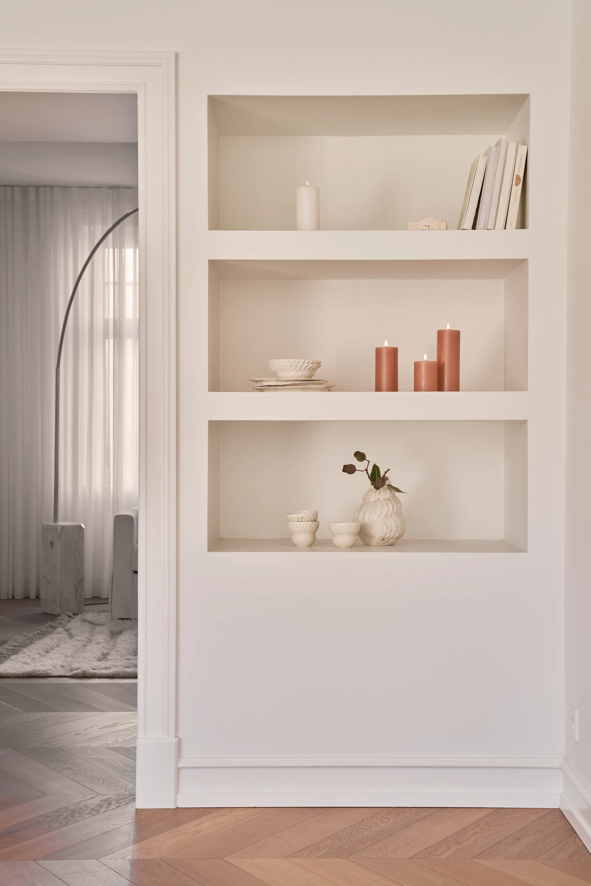 vela LED ester & erik, 10 Silky, 15 cm ester & erik