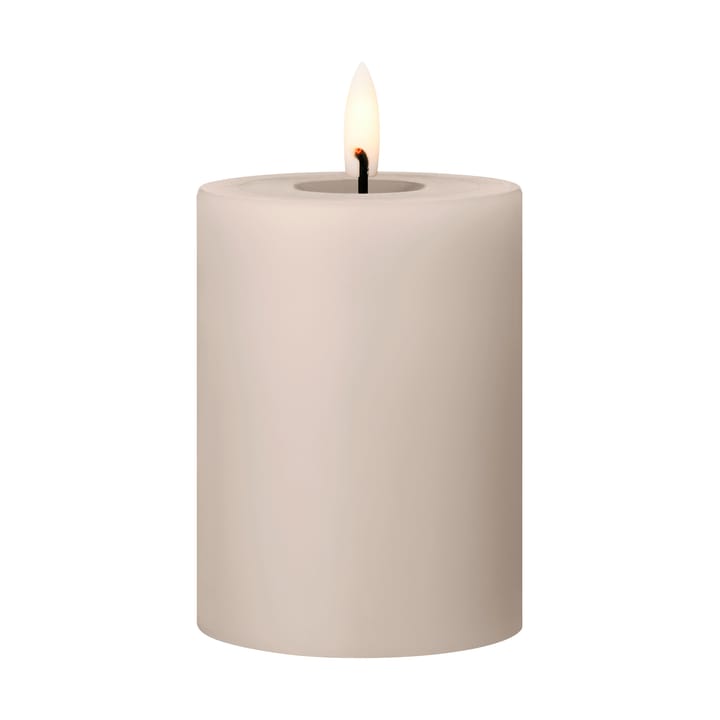 vela LED ester & erik - 22 Linen Grey, 10 cm - Ester & erik