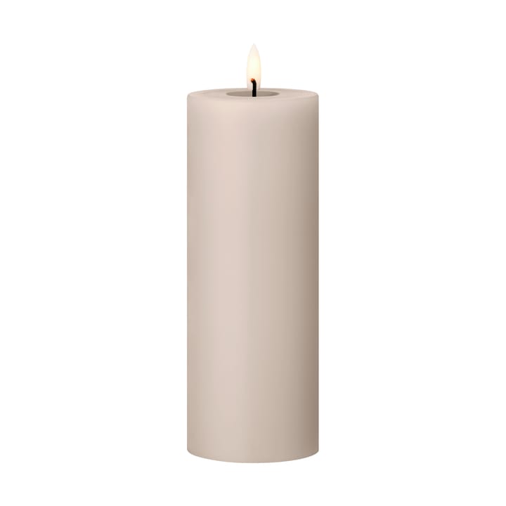 vela LED ester & erik - 22 Linen Grey, 20 cm - Ester & erik
