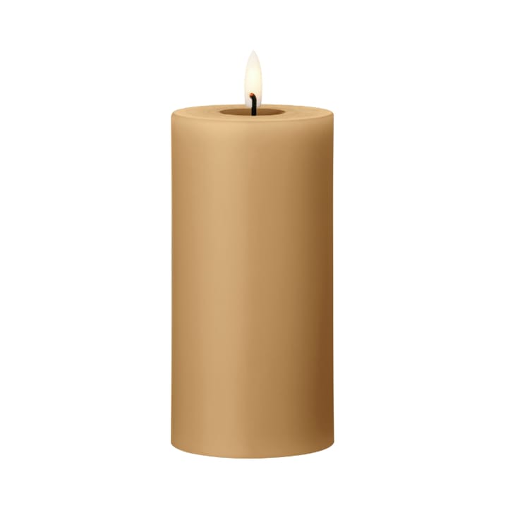 vela LED ester & erik - 27 Almond butter, 15 cm - Ester & erik