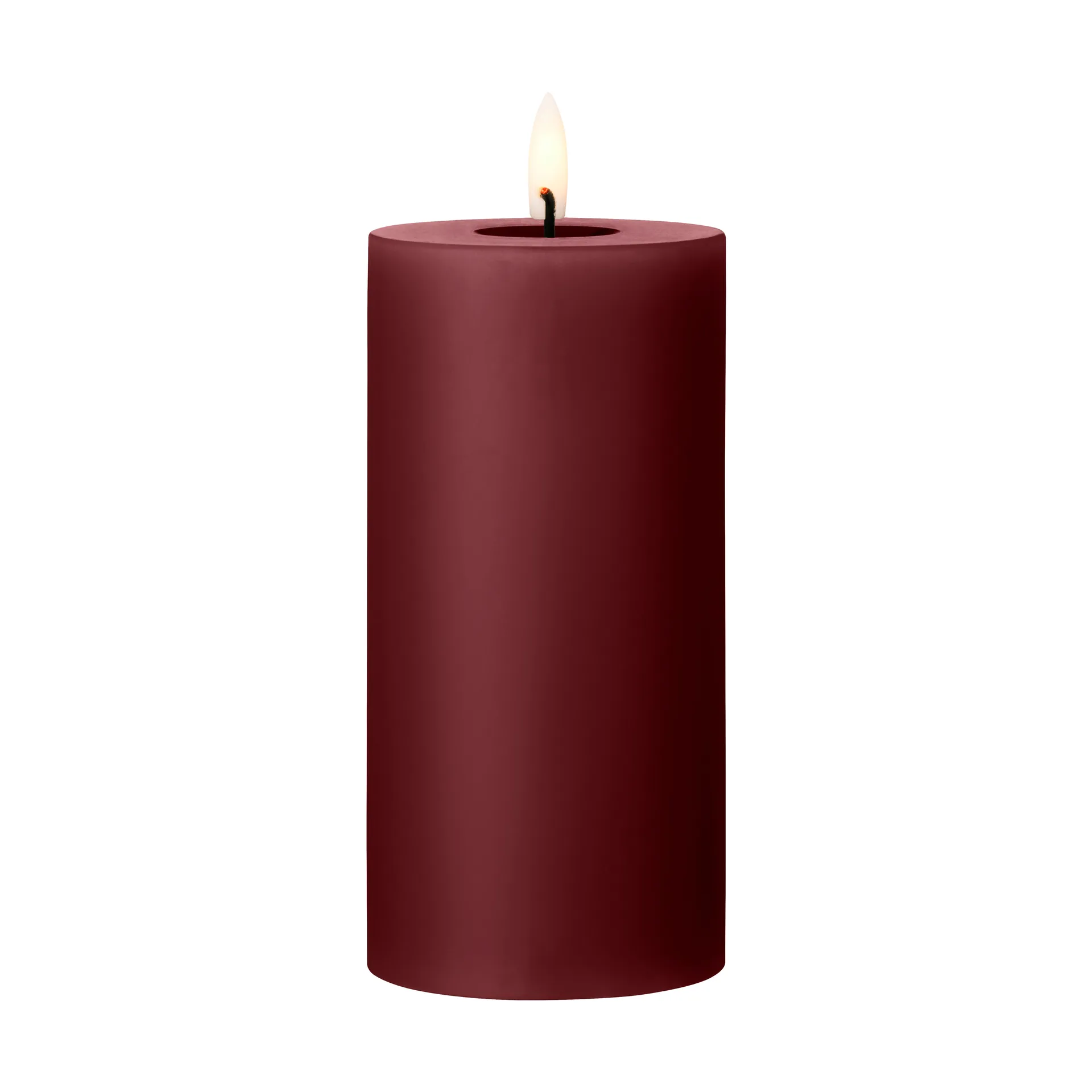 vela LED ester & erik, 44/2 Deep Wine, 15 cm ester & erik