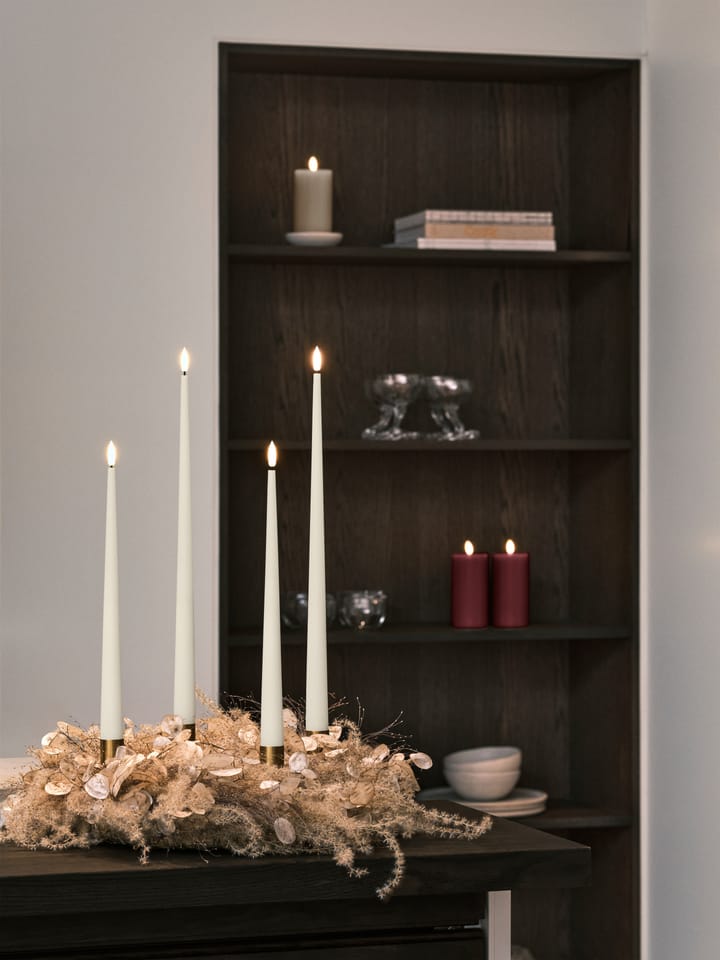vela LED ester & erik, 44/2 Deep Wine, 15 cm ester & erik