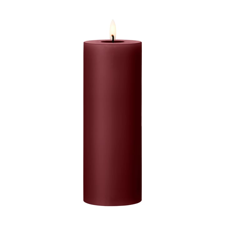 vela LED ester & erik - 44/2 Deep Wine, 20 cm - Ester & erik