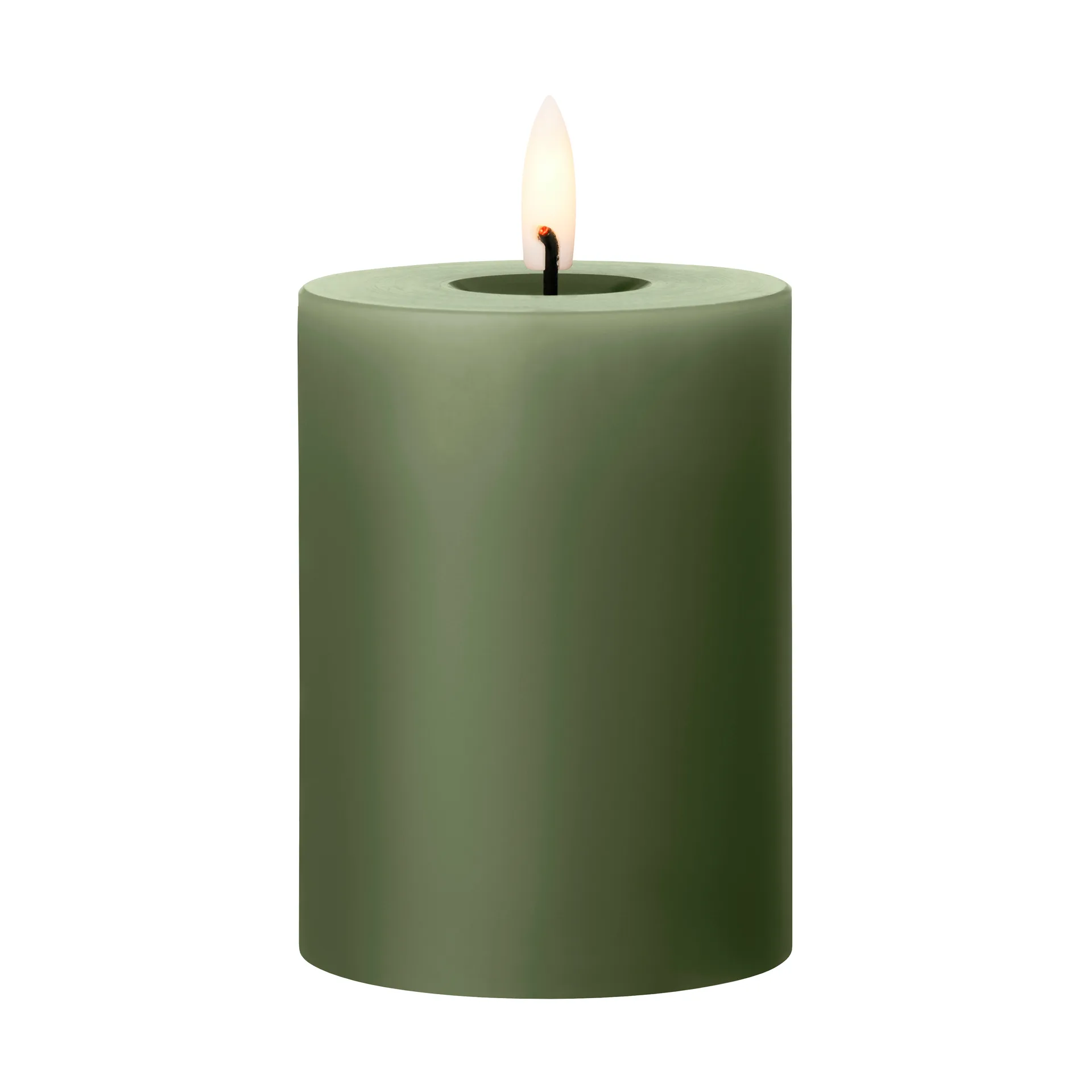 vela LED ester & erik, 70 Green Soil, 10 cm ester & erik