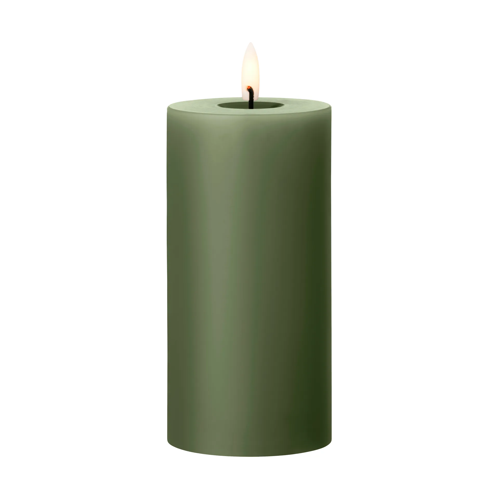 vela LED ester & erik, 70 Green Soil, 15 cm ester & erik