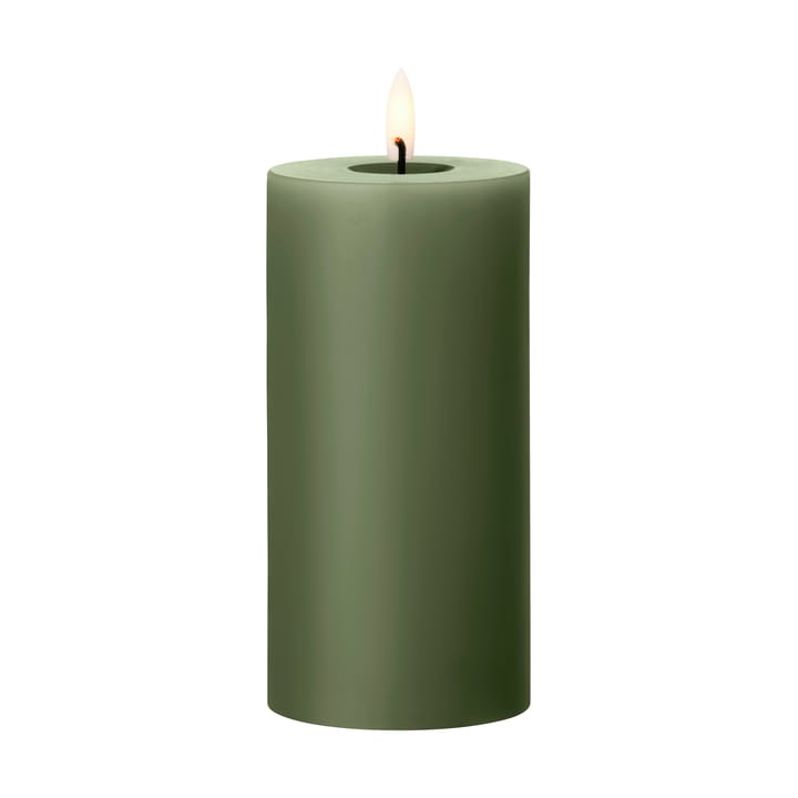 vela LED ester & erik - 70 Green Soil, 15 cm - Ester & erik