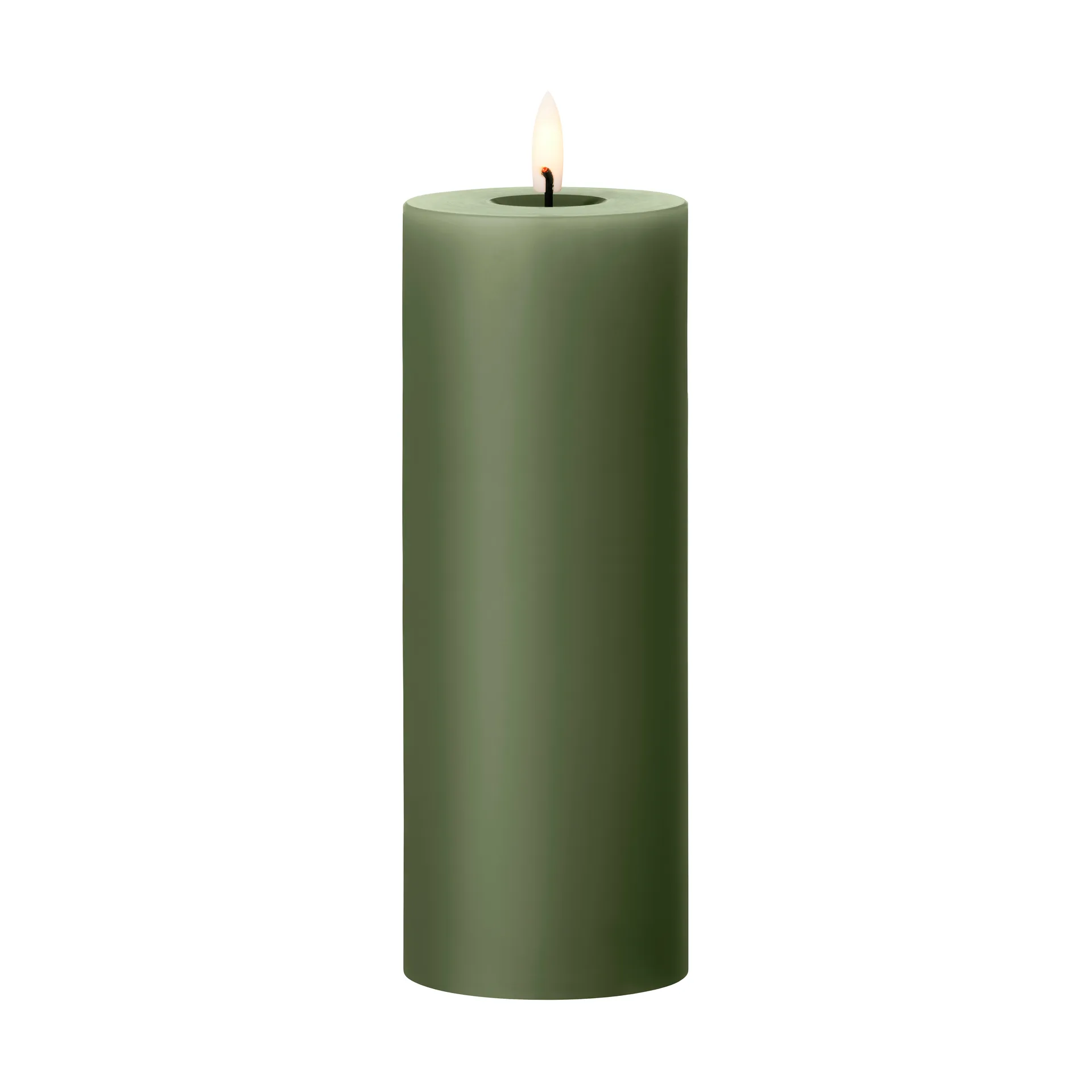 vela LED ester & erik, 70 Green Soil, 20 cm ester & erik