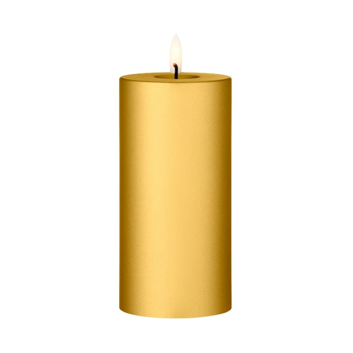 vela LED ester & erik - 90 Gold Metallic, 15 cm - Ester & erik