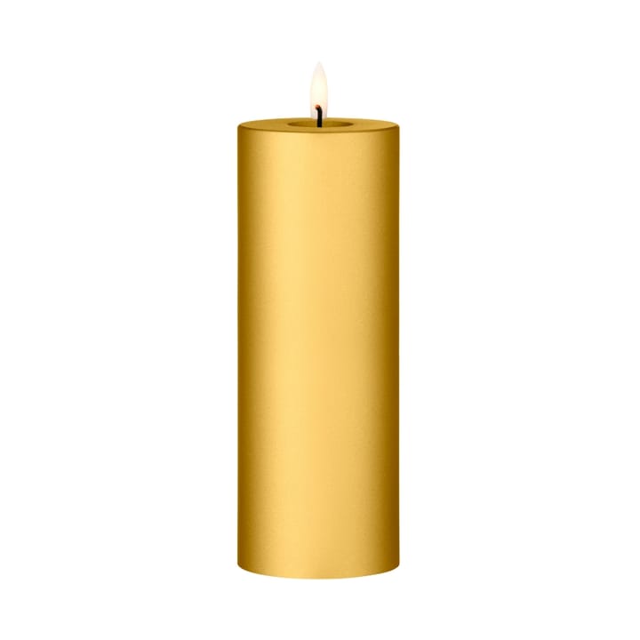 vela LED ester & erik - 90 Gold Metallic, 20 cm - Ester & erik