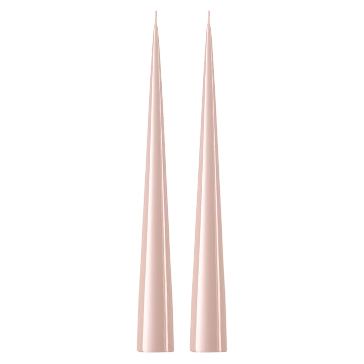 Velas ester & erik 34 cm 2 un. lacado - rosa nuvem 51-0 - Ester & erik