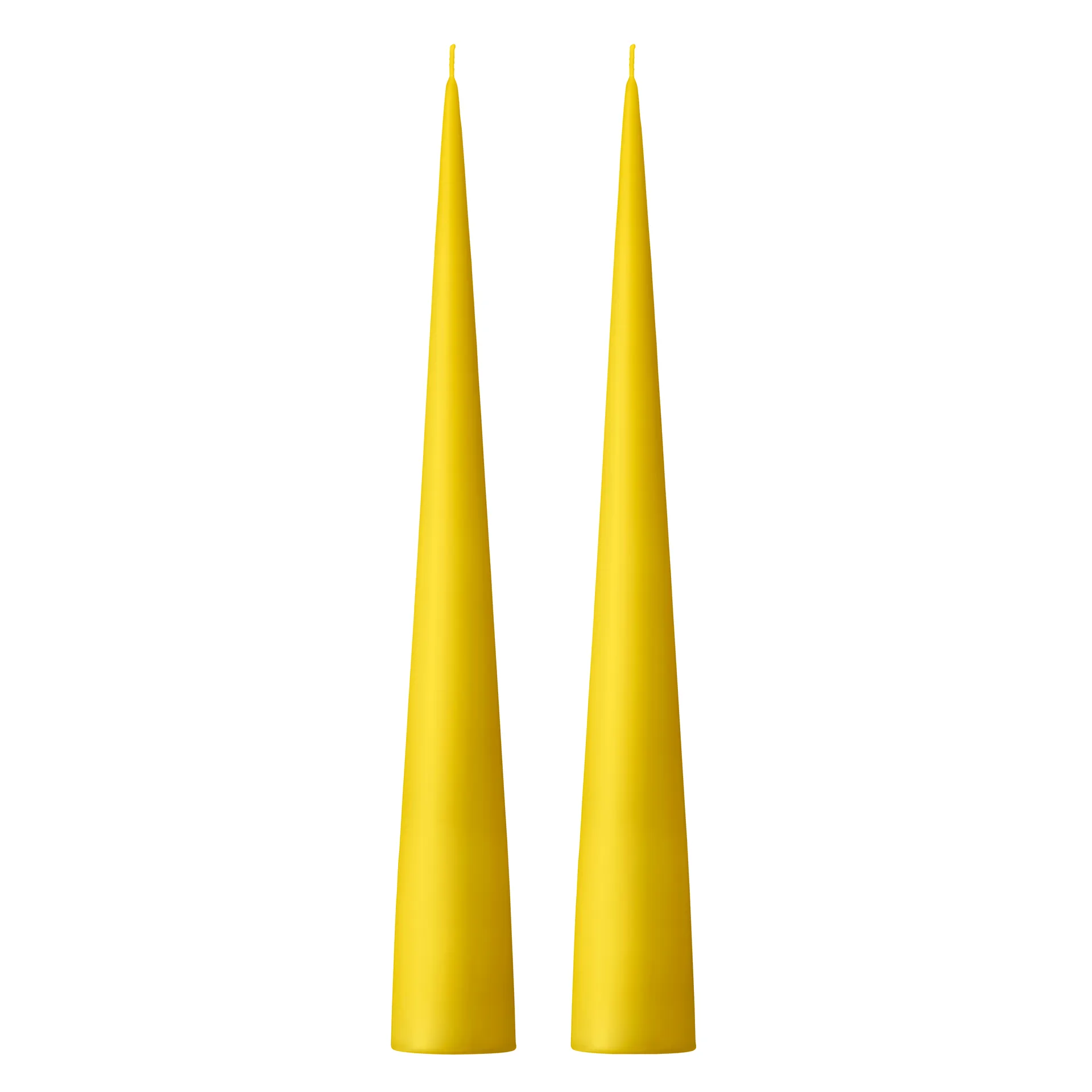 Velas ester & erik 34 cm 2 un. mate, amarelo 15 ester & erik