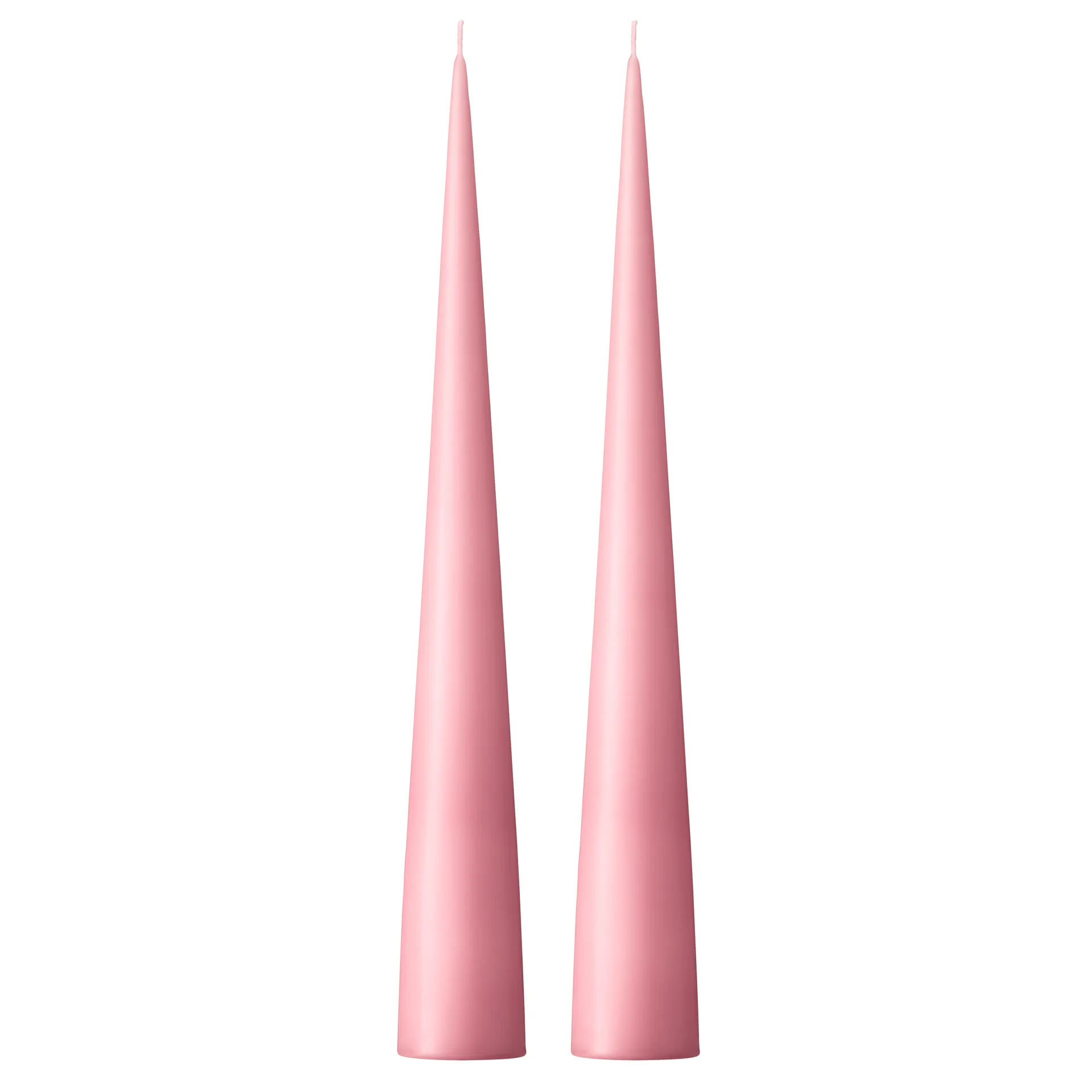 Velas ester & erik 34 cm 2 un. mate, rosa velho 39 ester & erik