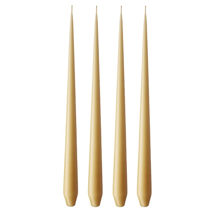 Velas ester & erik 4 un. mate - beige 14/2, 32 cm - Ester & erik