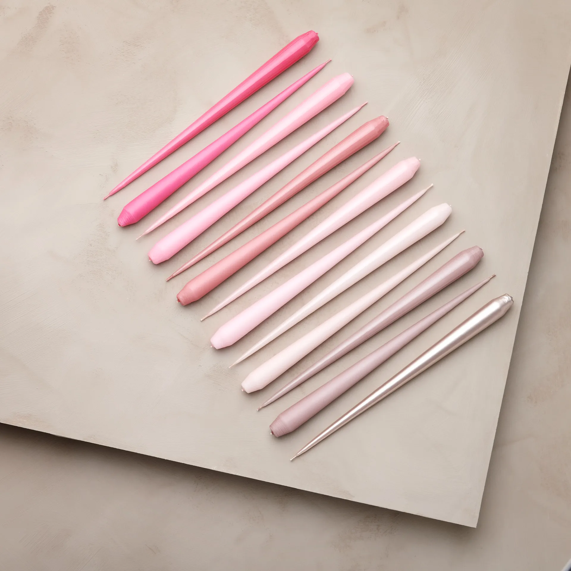 Velas ester & erik 4 un. mate, Cherry bloom 40, 32 cm ester & erik