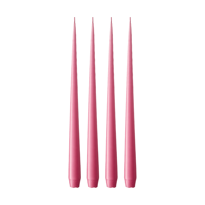 Velas ester & erik 4 un. mate - Clear pink 41, 42 cm - Ester & erik
