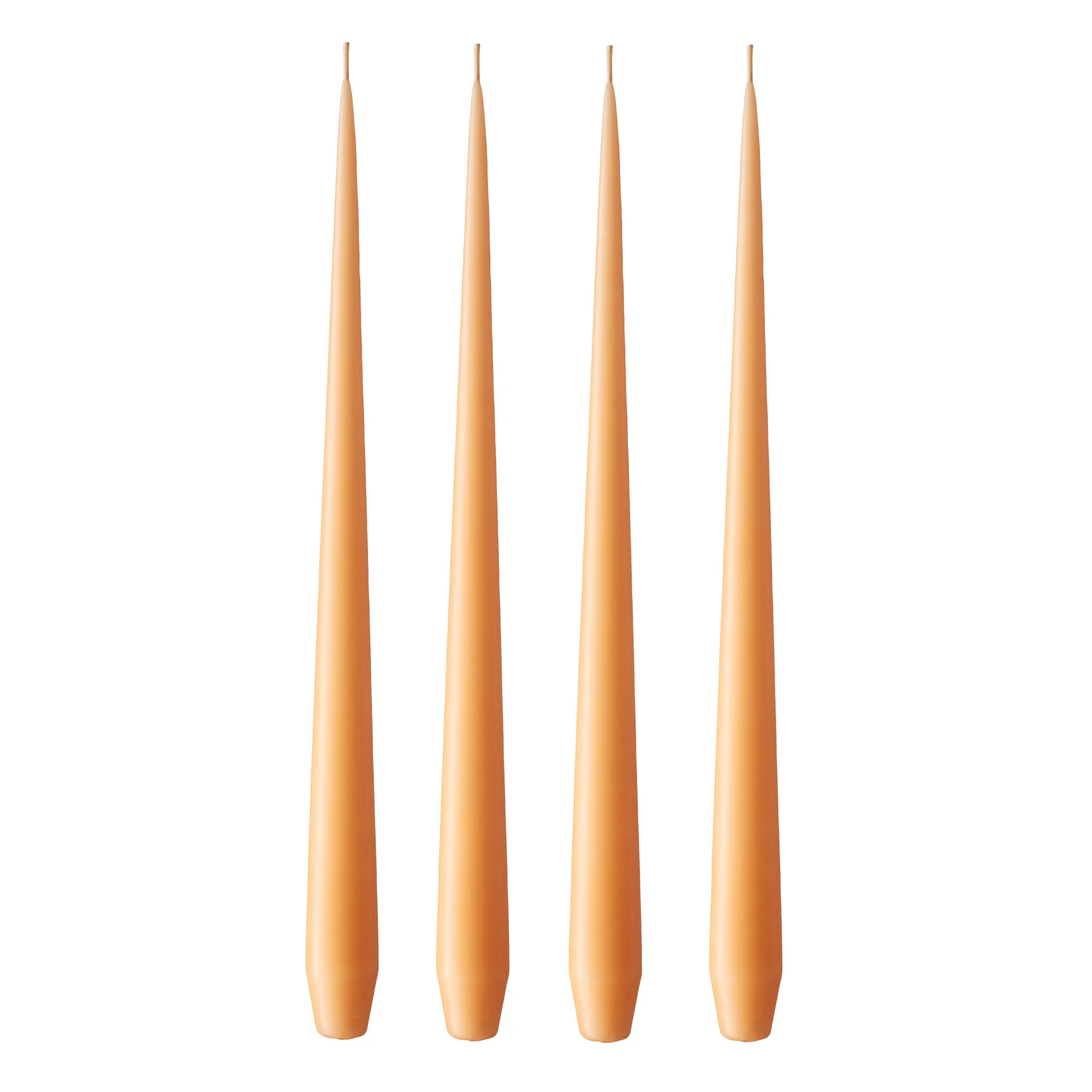 Velas ester & erik 4 un. mate, dark Melon sorbet 19/2, 32 cm ester & erik