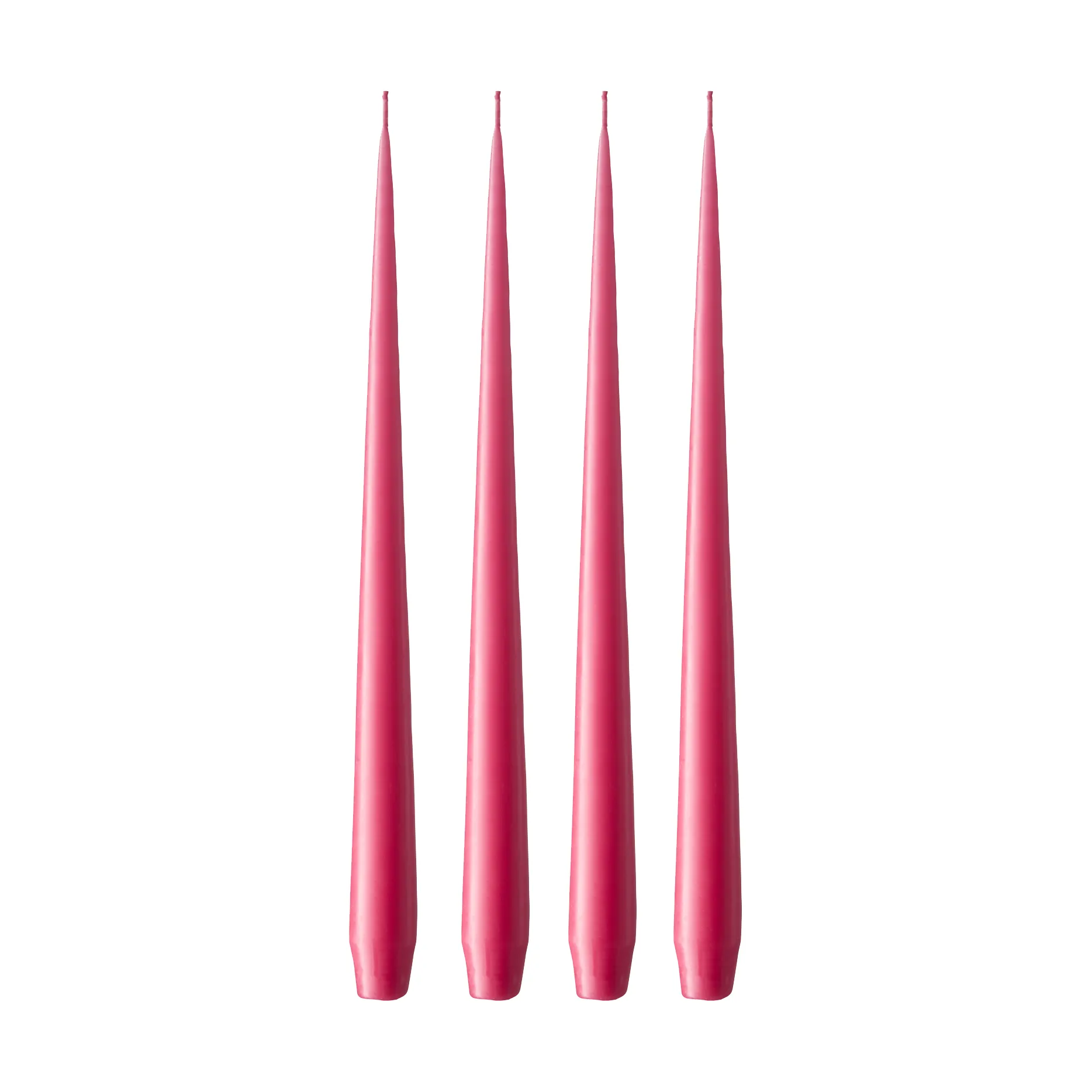 Velas ester & erik 4 un. mate, Deep pink 41/2, 42 cm ester & erik