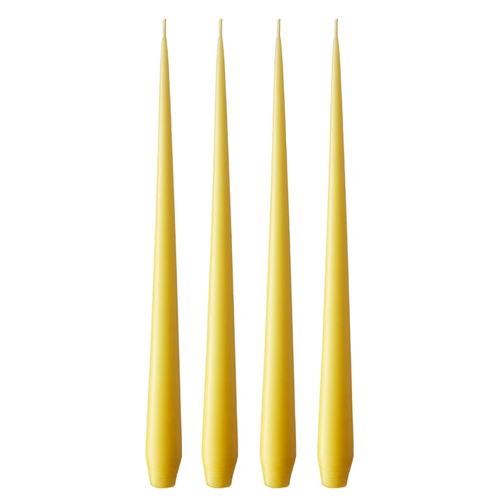 Velas ester & erik 4 un. mate - Lemon drop 15, 42 cm - Ester & erik