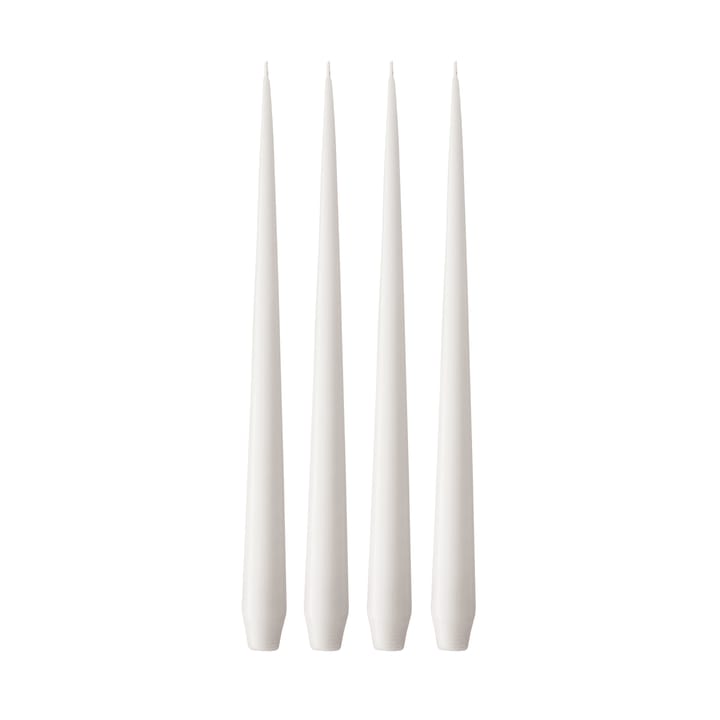 Velas ester & erik 4 un. mate - White ash 21, 42 cm - Ester & erik