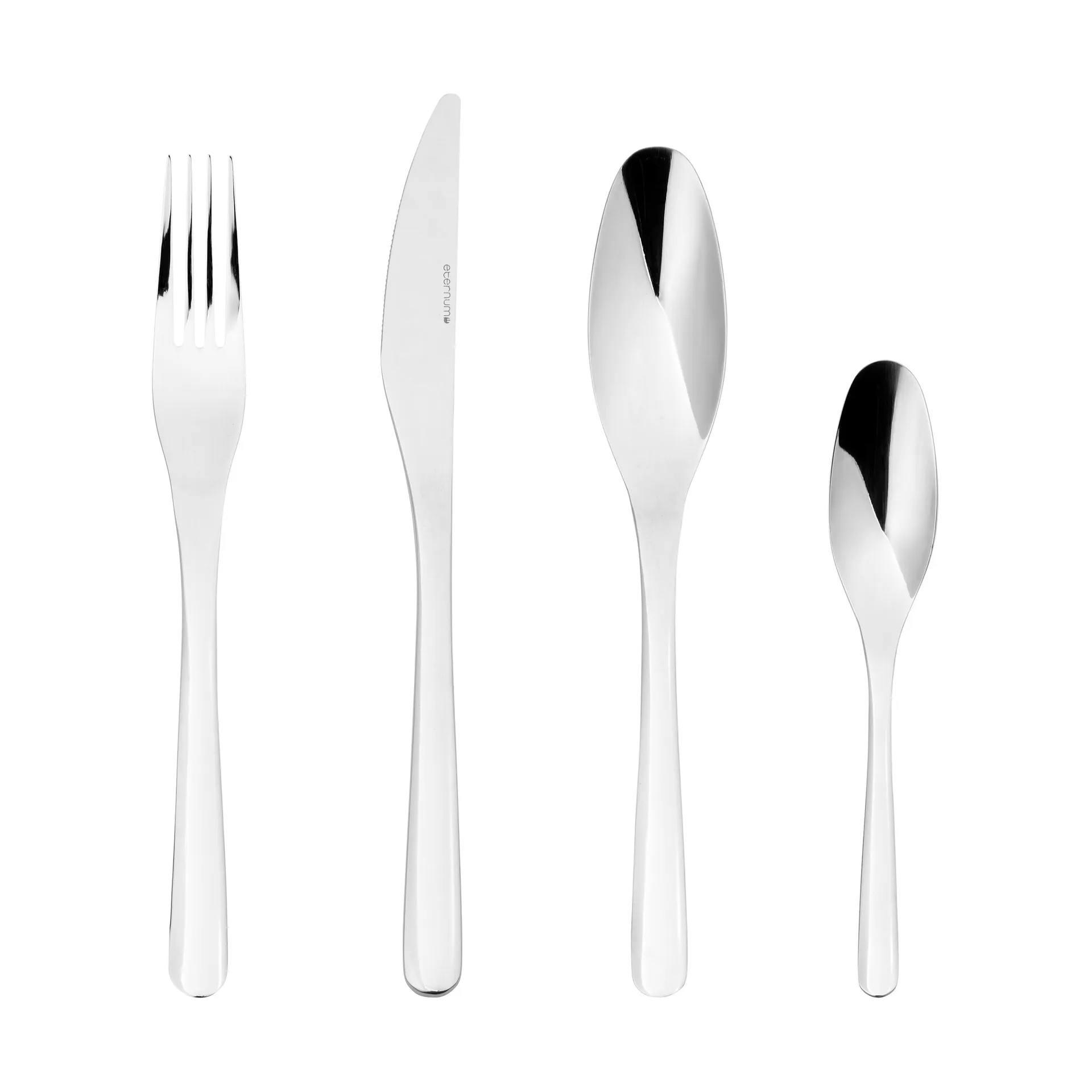 Eternum Alfa conjunto de talheres 24 peças, Aço inoxidável Eternum