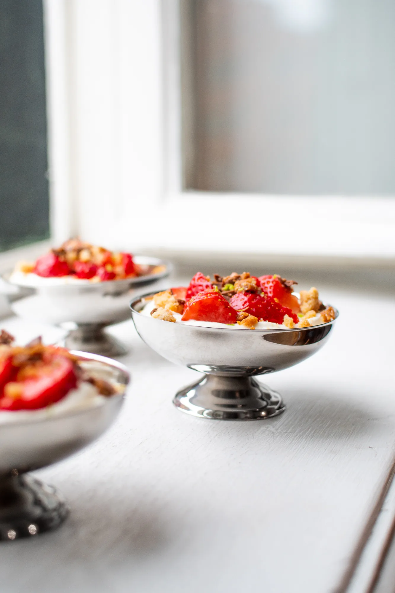 Eternum cúpula de vidro italiana, Aço inoxidável Eternum