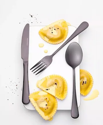 Eternum Napoli conjunto de talheres 16 peças - Preto - Eternum