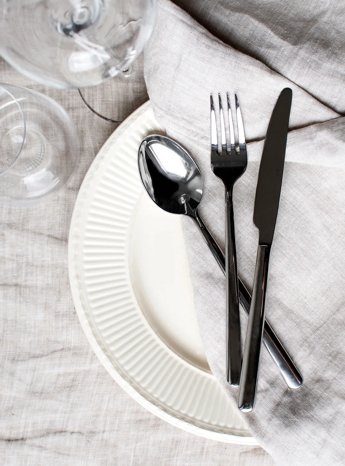 Eternum Nardo conjunto de talheres 16 peças, Aço inoxidável Eternum