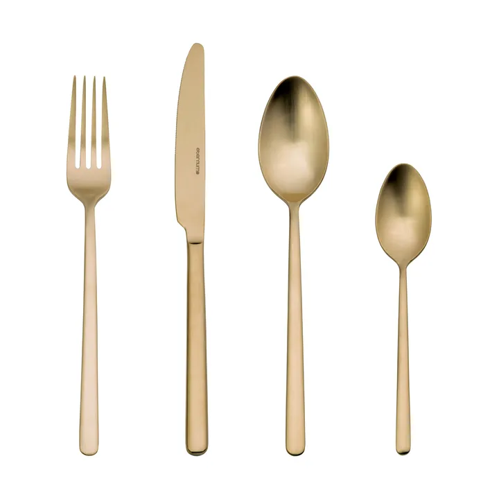 Eternum Nardo conjunto de talheres 16 peças - Champanhe - Eternum