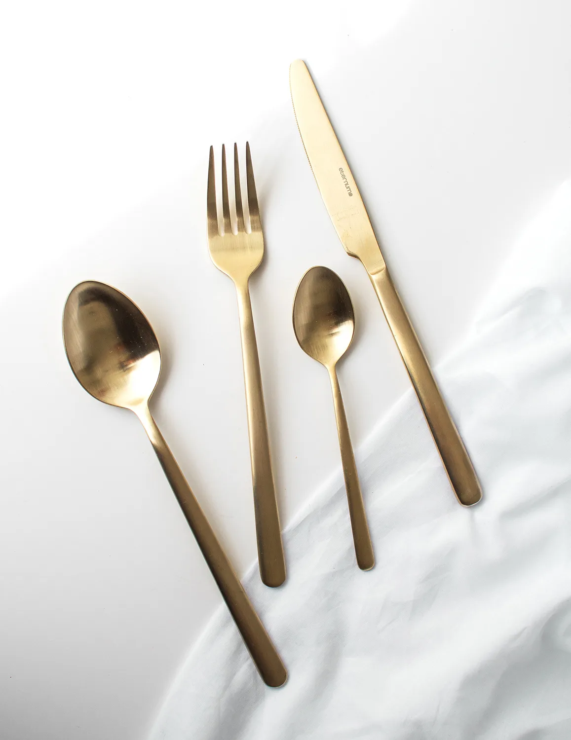 Eternum Nardo conjunto de talheres 16 peças, Champanhe Eternum