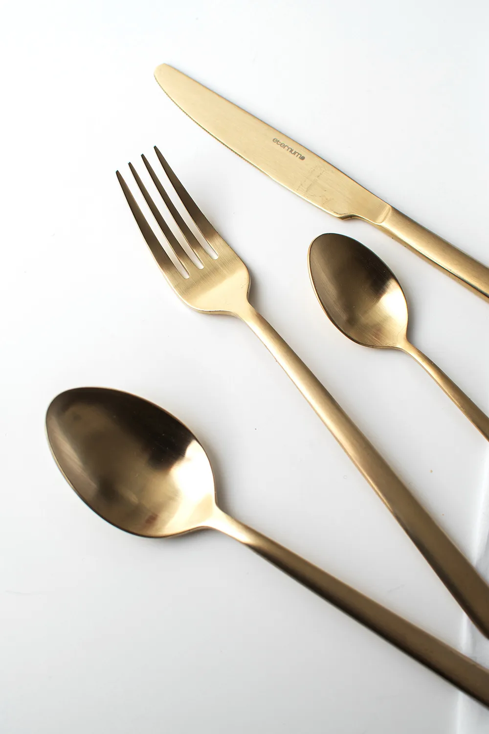 Eternum Nardo conjunto de talheres 16 peças, Champanhe Eternum