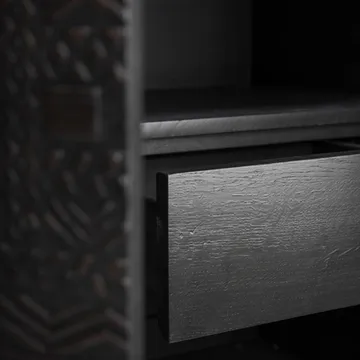 Ancestors Tabwa armário - Teak 2 portas-2 gavetas 100x160 - Ethnicraft
