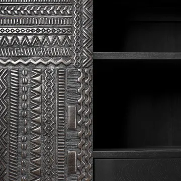 Ancestors Tabwa armário - Teak 2 portas-2 gavetas 100x160 - Ethnicraft