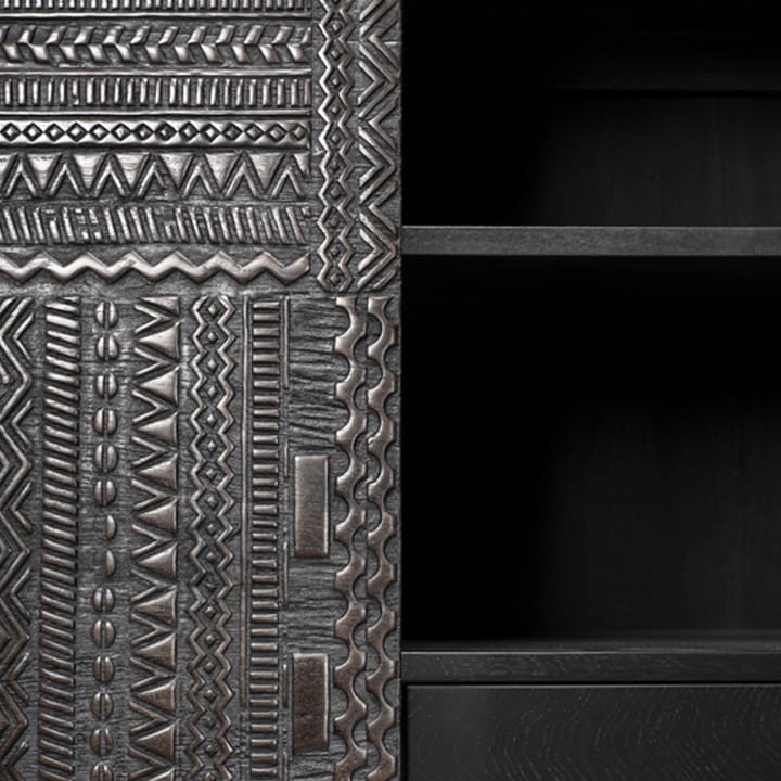 Ancestors Tabwa armário, Teak 3 portas-2 gavetas 126x180 Ethnicraft