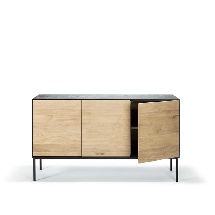 Blackbird aparador, Carvalho preto 3 portas Ethnicraft