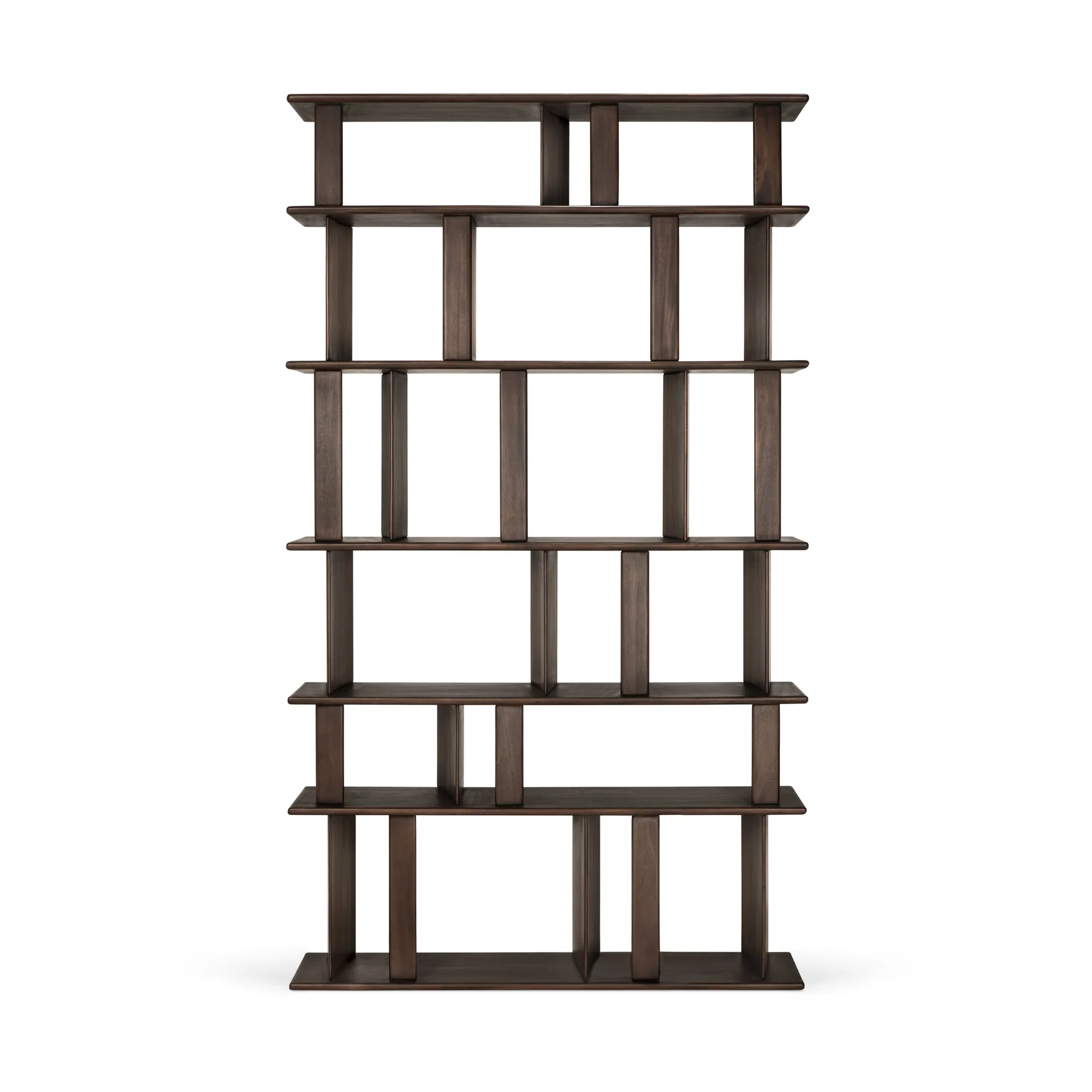 Block estante, Mogno mate espresso, 120x207 cm Ethnicraft