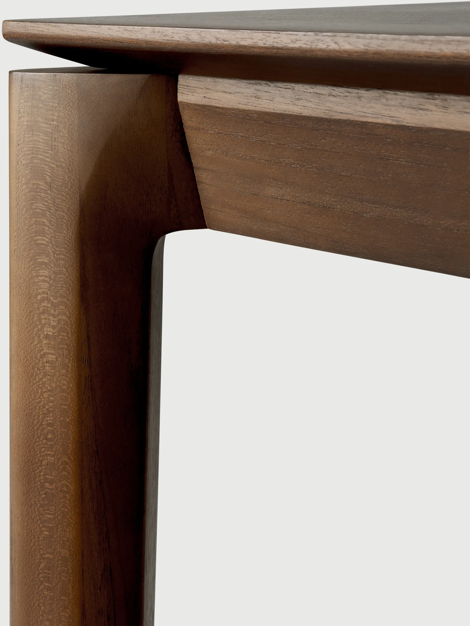 Bok banco, Teak envernizado escuro 146 cm Ethnicraft