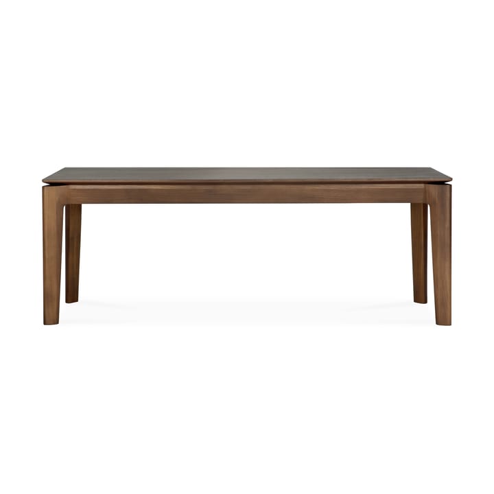 Bok banco, Teca envernizada escura 126 cm Ethnicraft