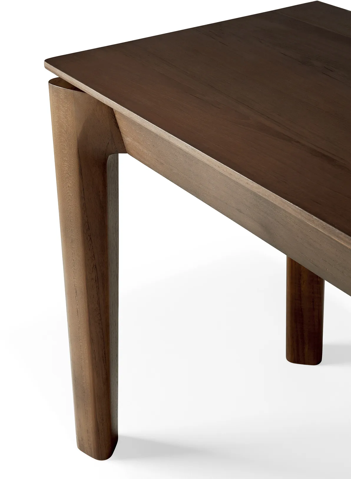 Bok banco, Teca envernizada escura 126 cm Ethnicraft