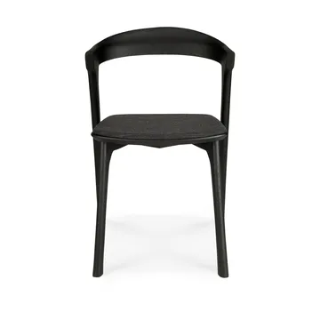 Bok cadeira - Carvalho castanho-tecido soft black - Ethnicraft