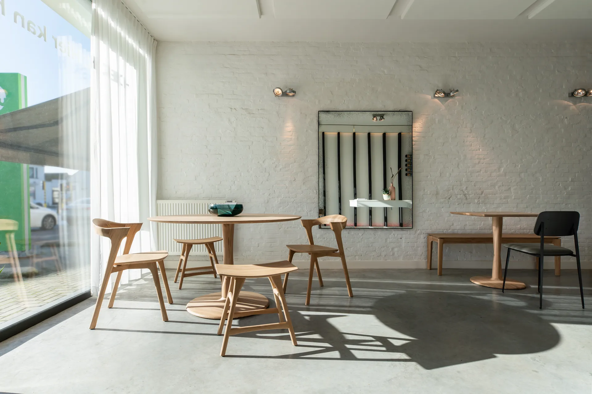 Bok cadeira, Carvalho envernizado com cera dura Ethnicraft