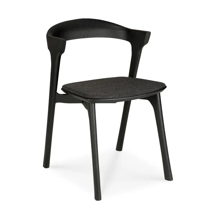 Bok cadeira - Carvalho preto-tecido soft black - Ethnicraft