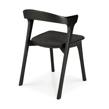 Bok cadeira - Carvalho preto-tecido soft black - Ethnicraft