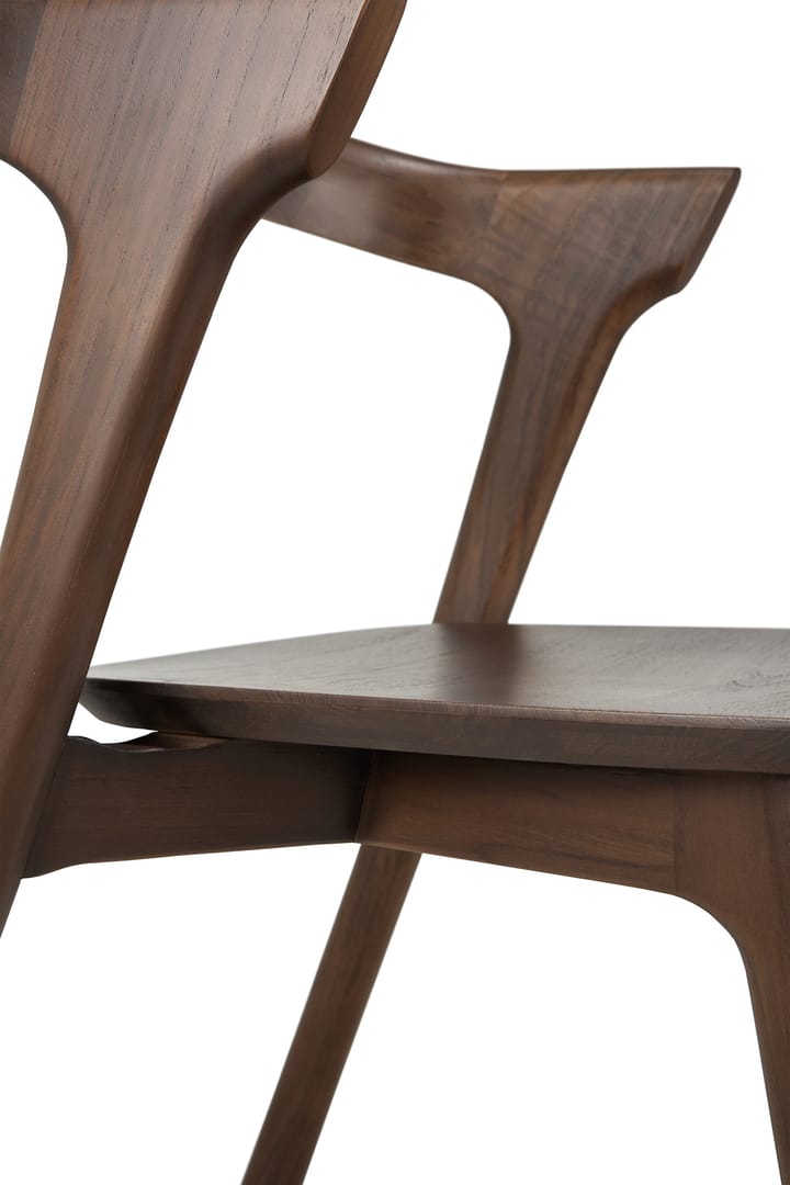 Bok cadeira, Lacado teca brown Ethnicraft