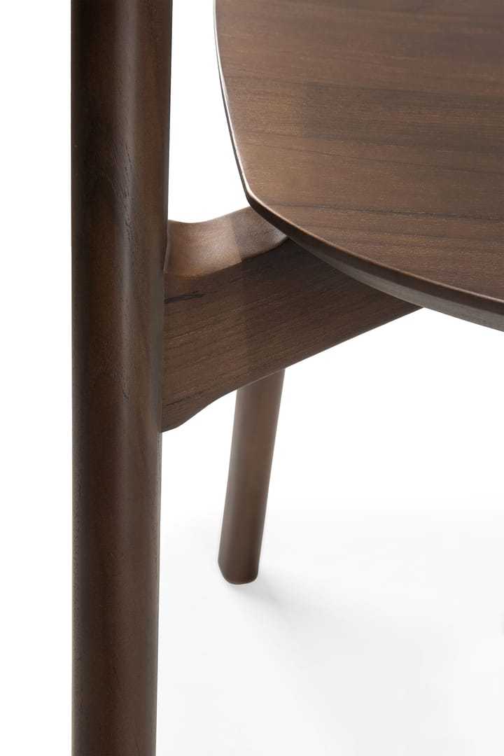 Bok cadeira, Lacado teca brown Ethnicraft