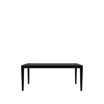Bok mesa de jantar 180x90 cm - Carvalho envernizado preto - Ethnicraft
