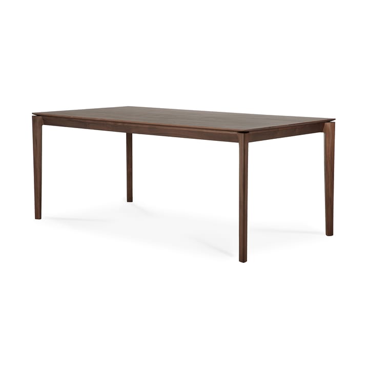 Bok mesa de jantar 180x90 cm - Lacado teca brown - Ethnicraft
