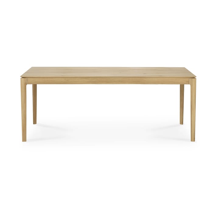 Bok mesa de jantar 200/300x100x76 cm - Carvalho envernizado com cera dura - Ethnicraft